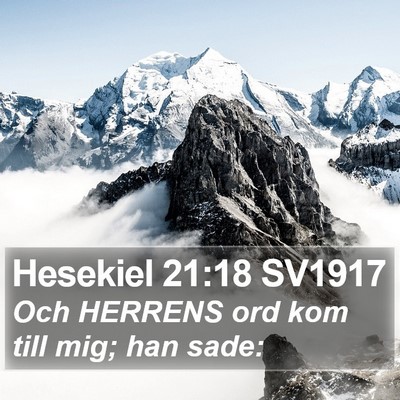 Hesekiel 21:18 SV1917 Bible Verse Image