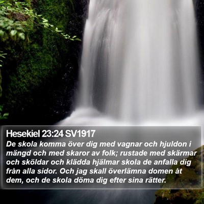 Hesekiel 23:24 SV1917 Bible Verse Image