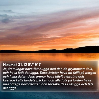 Hesekiel 31:12 SV1917 Bible Verse Image