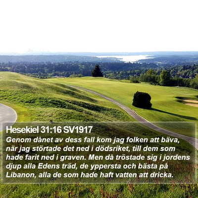 Hesekiel 31:16 SV1917 Bible Verse Image