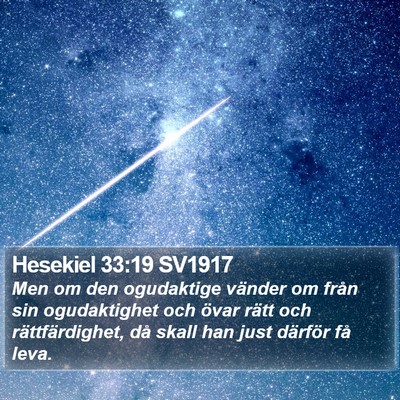 Hesekiel 33:19 SV1917 Bible Verse Image