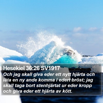 Hesekiel 36:26 SV1917 Bible Verse Image