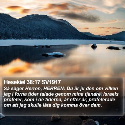 Hesekiel 38:17 SV1917 Bible Verse Image