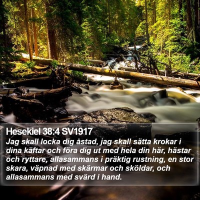 Hesekiel 38:4 SV1917 Bible Verse Image