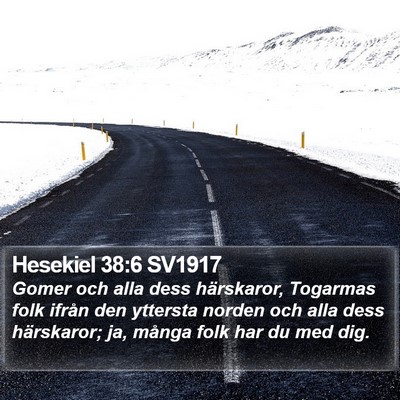 Hesekiel 38:6 SV1917 Bible Verse Image