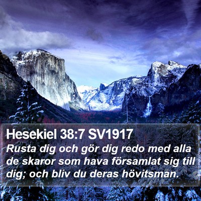 Hesekiel 38:7 SV1917 Bible Verse Image