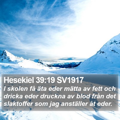 Hesekiel 39:19 SV1917 Bible Verse Image
