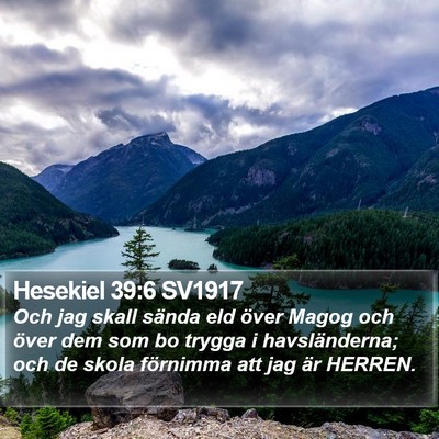 Hesekiel 39:6 SV1917 Bible Verse Image