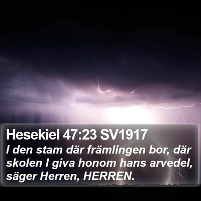 Hesekiel 47:23 SV1917 Bible Verse Image