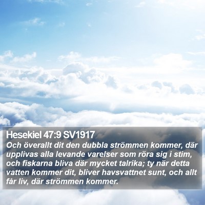 Hesekiel 47:9 SV1917 Bible Verse Image