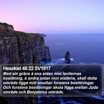 Hesekiel 48:22 SV1917 Bible Verse Image