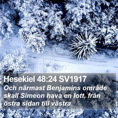 Hesekiel 48:24 SV1917 Bible Verse Image