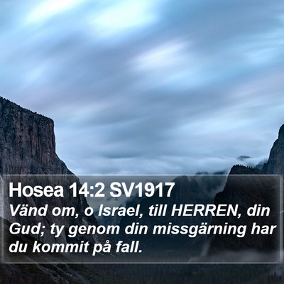 Hosea 14:2 SV1917 Bible Verse Image