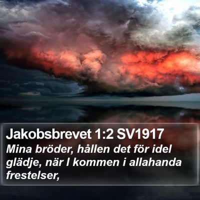 Jakobsbrevet 1:2 SV1917 Bible Verse Image