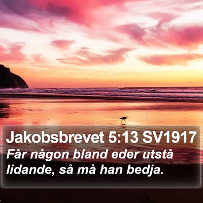 Jakobsbrevet 5:13 SV1917 Bible Verse Image