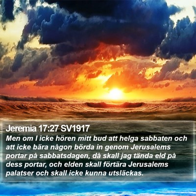 Jeremia 17:27 SV1917 Bible Verse Image