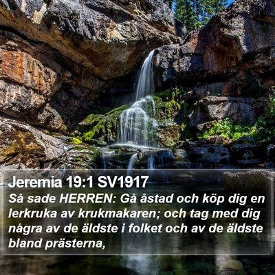 Jeremia 19:1 SV1917 Bible Verse Image