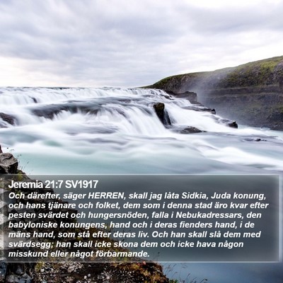 Jeremia 21:7 SV1917 Bible Verse Image