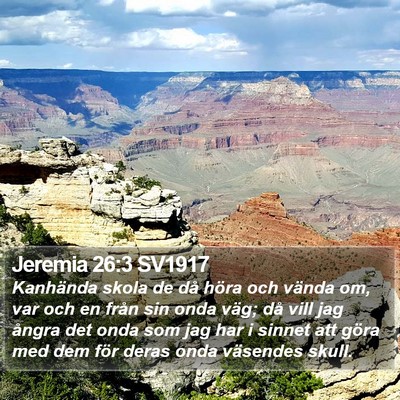 Jeremia 26:3 SV1917 Bible Verse Image