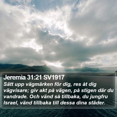 Jeremia 31:21 SV1917 Bible Verse Image