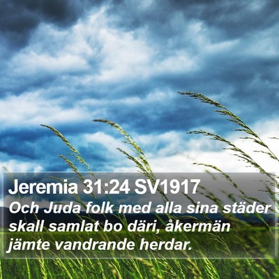 Jeremia 31:24 SV1917 Bible Verse Image