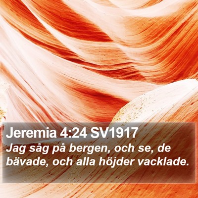 Jeremia 4:24 SV1917 Bible Verse Image
