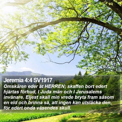 Jeremia 4:4 SV1917 Bible Verse Image