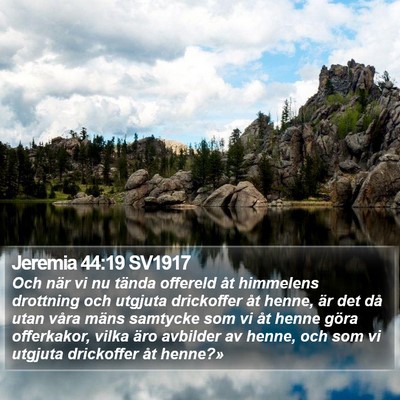 Jeremia 44:19 SV1917 Bible Verse Image