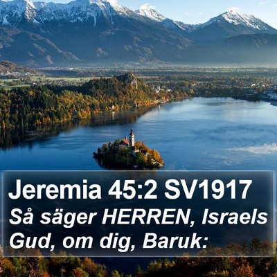 Jeremia 45:2 SV1917 Bible Verse Image
