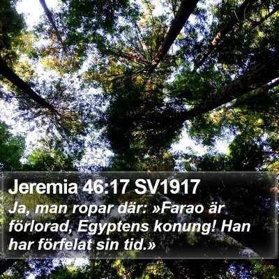 Jeremia 46:17 SV1917 Bible Verse Image