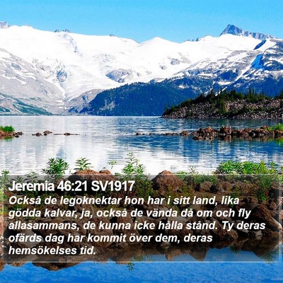 Jeremia 46:21 SV1917 Bible Verse Image