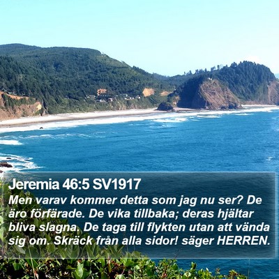 Jeremia 46:5 SV1917 Bible Verse Image