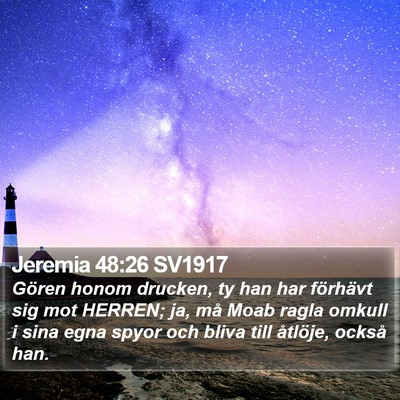Jeremia 48:26 SV1917 Bible Verse Image