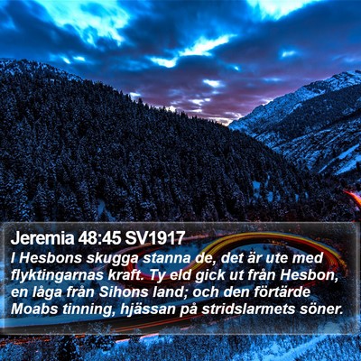 Jeremia 48:45 SV1917 Bible Verse Image
