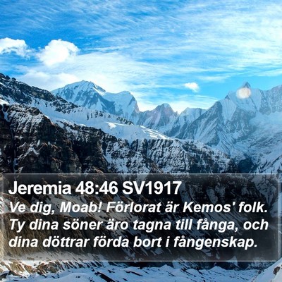 Jeremia 48:46 SV1917 Bible Verse Image