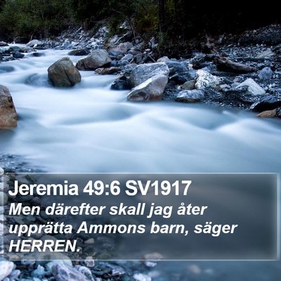 Jeremia 49:6 SV1917 Bible Verse Image