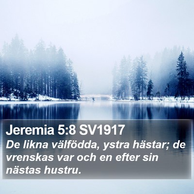Jeremia 5:8 SV1917 Bible Verse Image
