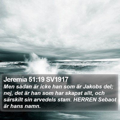 Jeremia 51:19 SV1917 Bible Verse Image