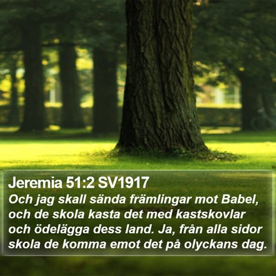Jeremia 51:2 SV1917 Bible Verse Image