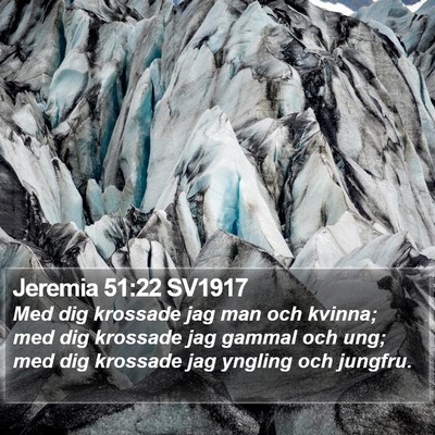 Jeremia 51:22 SV1917 Bible Verse Image