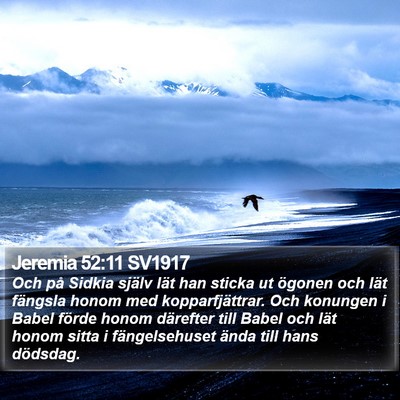 Jeremia 52:11 SV1917 Bible Verse Image