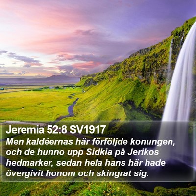 Jeremia 52:8 SV1917 Bible Verse Image