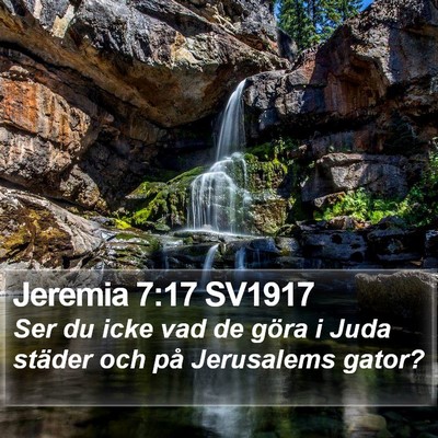 Jeremia 7:17 SV1917 Bible Verse Image