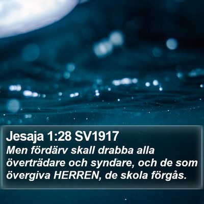 Jesaja 1:28 SV1917 Bible Verse Image