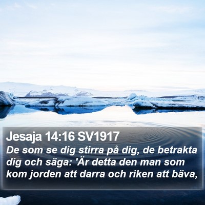 Jesaja 14:16 SV1917 Bible Verse Image