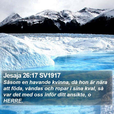 Jesaja 26:17 SV1917 Bible Verse Image