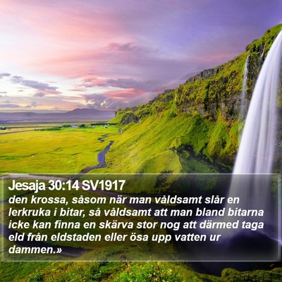 Jesaja 30:14 SV1917 Bible Verse Image