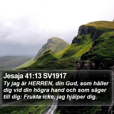Jesaja 41:13 SV1917 Bible Verse Image