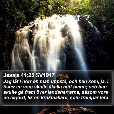 Jesaja 41:25 SV1917 Bible Verse Image