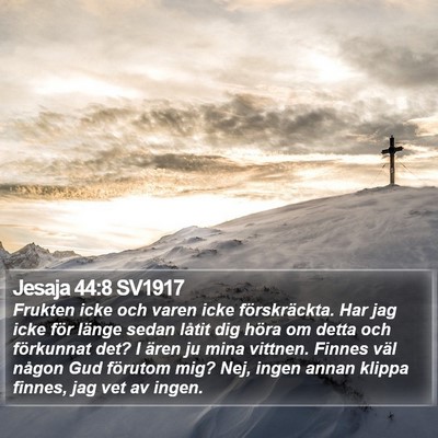 Jesaja 44:8 SV1917 Bible Verse Image